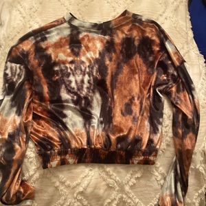 Tie dye crop top